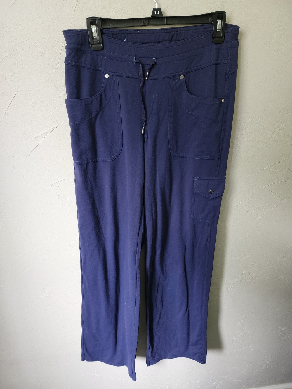 Kuhl Navy Blue Utility Cargo Sweatpants with Drawstring Size 10